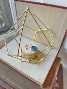 Gems & Geometry Candle Holders - Sodalite