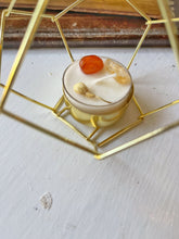 Load image into Gallery viewer, Gems &amp; Geometry Candle Holders - Carnelian &amp; Citrine - HALF OFF

