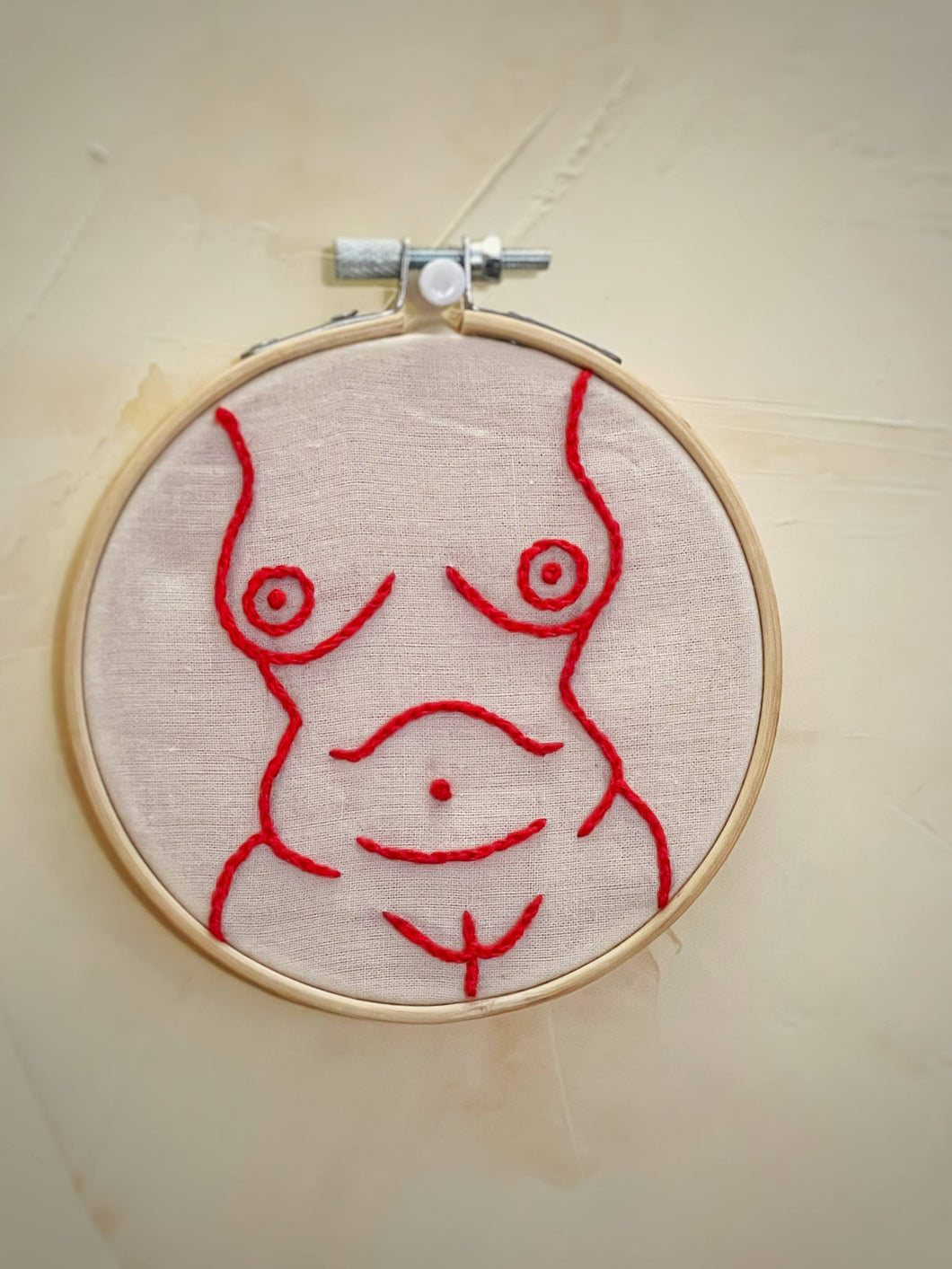 Torso Embroidery - Red