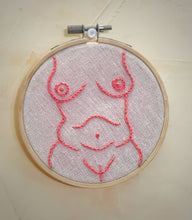 Load image into Gallery viewer, Torso Embroidery - Salmon
