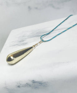 Golden Drop Necklace