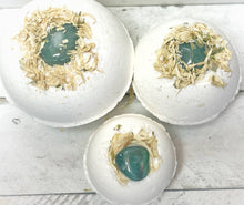 Load image into Gallery viewer, LIMITED EDITION - Aventurine &amp; Chrysanthemum Bath Bomb

