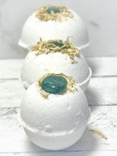 Load image into Gallery viewer, LIMITED EDITION - Aventurine &amp; Chrysanthemum Bath Bomb
