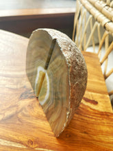 Load image into Gallery viewer, Polished Agate Specimen | Paperweight | Home Decor | Book Ends
