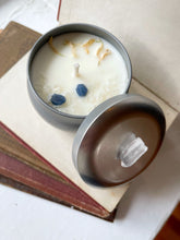 Load image into Gallery viewer, Sapphire &amp; Spruce Candle Stash Jar
