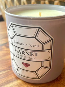 Birthstone Scents Candle - Garnet