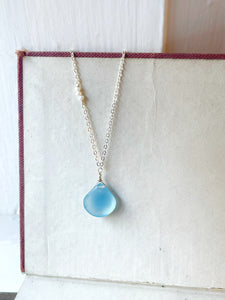 Stop Treating Yourself Like Shit You Deserve Better Chalcedony Necklace