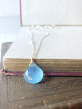 Load image into Gallery viewer, Stop Treating Yourself Like Shit You Deserve Better Chalcedony Necklace
