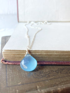 Stop Treating Yourself Like Shit You Deserve Better Chalcedony Necklace