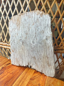 2 Beautiful Pieces of Distressed & Weathered Wood For Display | Photo Props