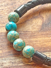 Load image into Gallery viewer, Maybe Chrysocolla Magnetic Bracelet
