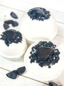 Obsidian & Black Lava Salt Bath Bomb