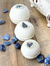 Load image into Gallery viewer, Sodalite &amp; Sel Gris Bath Bomb
