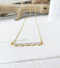 Load image into Gallery viewer, Moonstone Gemstone Necklace
