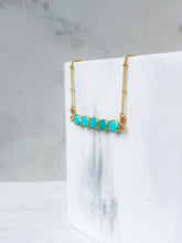 Load image into Gallery viewer, Arizona Turquoise Gemstone Necklace
