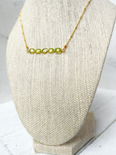 Load image into Gallery viewer, Peridot Gemstone Necklace
