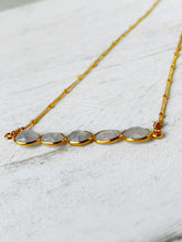 Load image into Gallery viewer, Moonstone Gemstone Necklace
