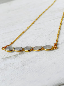Moonstone Gemstone Necklace