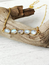 Load image into Gallery viewer, Moonstone Gemstone Necklace
