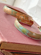 Load image into Gallery viewer, Patina Hoop Earrings
