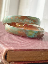 Load image into Gallery viewer, Patina Hoop Earrings
