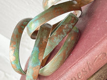 Load image into Gallery viewer, Patina Hoop Earrings
