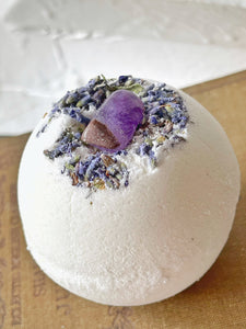 Amethyst & Lavender Bath Bomb
