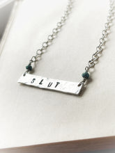 Load image into Gallery viewer, Personalized | Custom Word Necklaces
