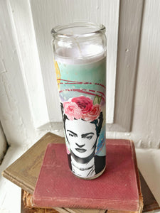 Frida Kahlo Candle