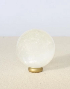 Crystal Ball + Stand - Clear Quartz, Amethyst, Labradorite, and Rose Quartz