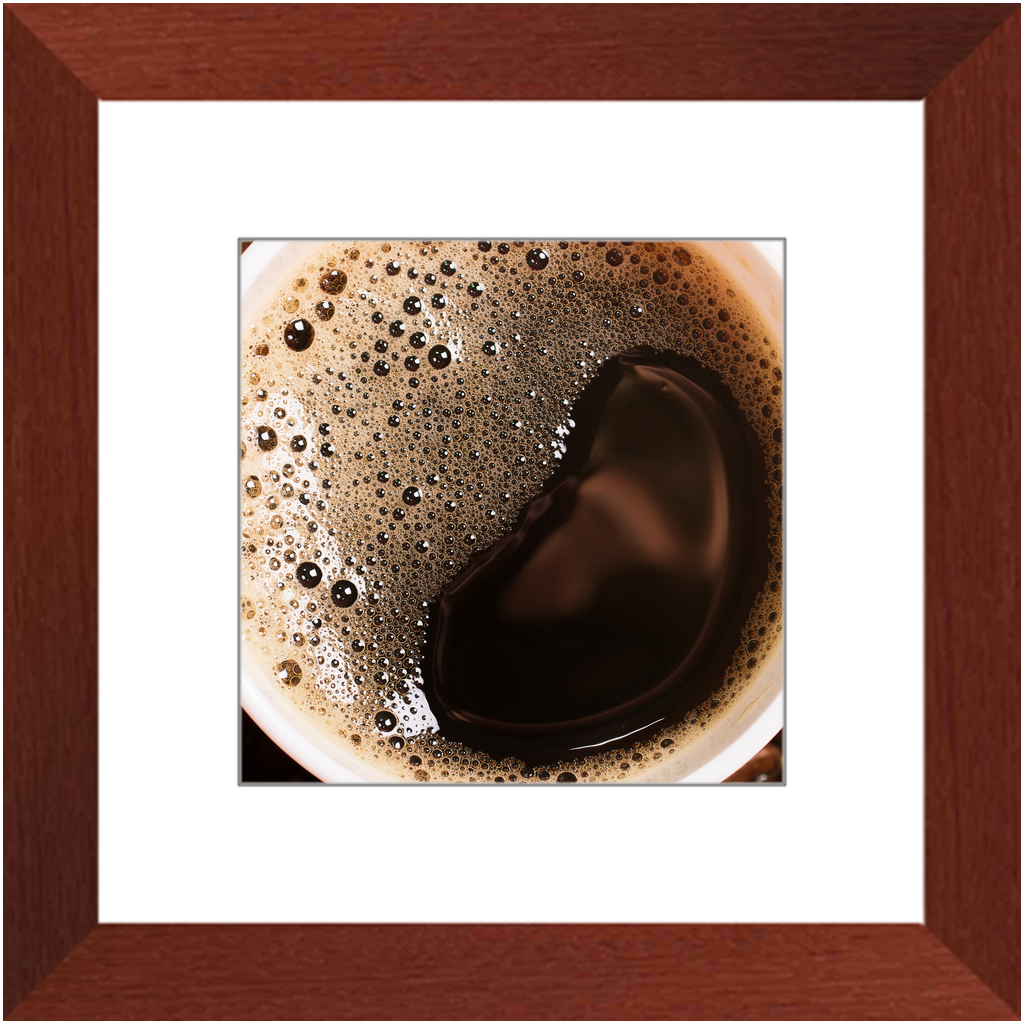 Coffee Close Up Framed Prints
