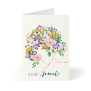 The Future Is Female Greeting Card