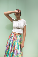Load image into Gallery viewer, The Tower Tarot Card Crop Tee
