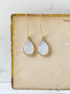 Opalite Teardrop Earrings