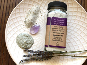 Exfoliating Lavender & Amethyst Cleansing Grains - Face Mask - HALF OFF