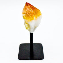 Load image into Gallery viewer, Citrine Point on Metal Base
