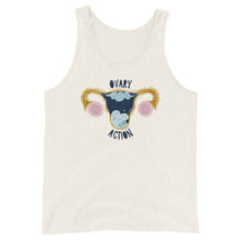 Load image into Gallery viewer, Ovary Action Unisex Tank Top

