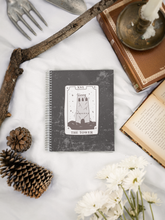 Load image into Gallery viewer, The Tower Tarot Card Notebook
