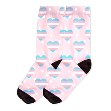 Load image into Gallery viewer, Transgender Pride Socks
