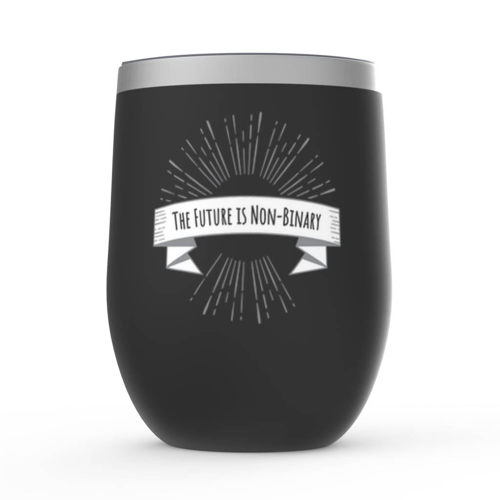 The Future is Non-Binary Stemless Wine Tumblers