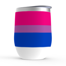 Load image into Gallery viewer, Bisexual Pride Stemless Wine Tumbler
