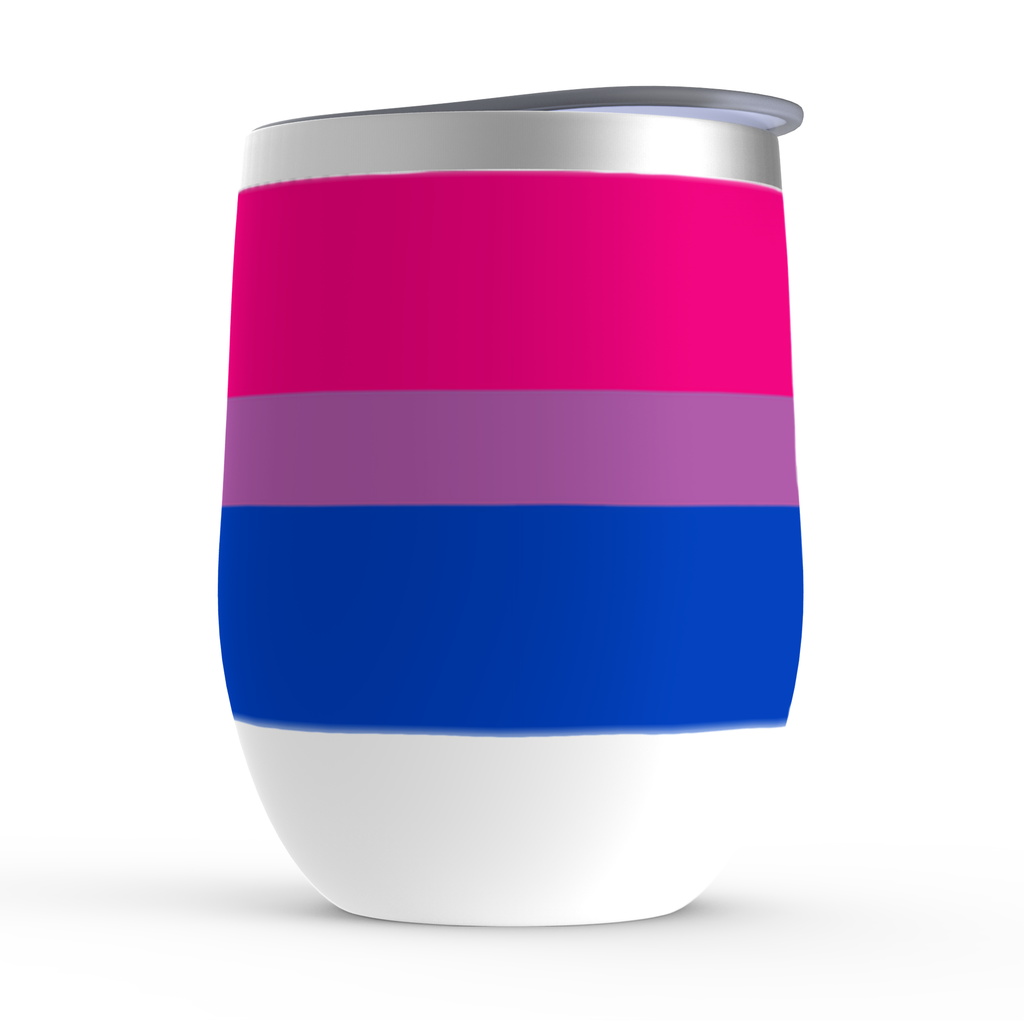 Bisexual Pride Stemless Wine Tumbler