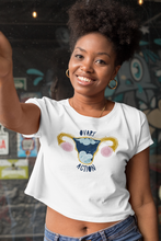 Load image into Gallery viewer, Ovary Action Crop Tee
