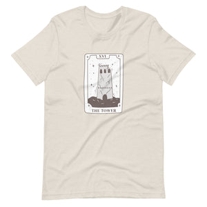 The Tower Tarot Card Unisex T-shirt